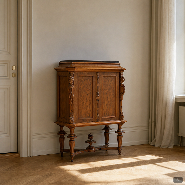 Cabinet, neo-Renaissance, circa 1900.