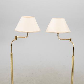 Golvlampor 1 par, Belysia AB Sweden, 1900-talets senare hälft.