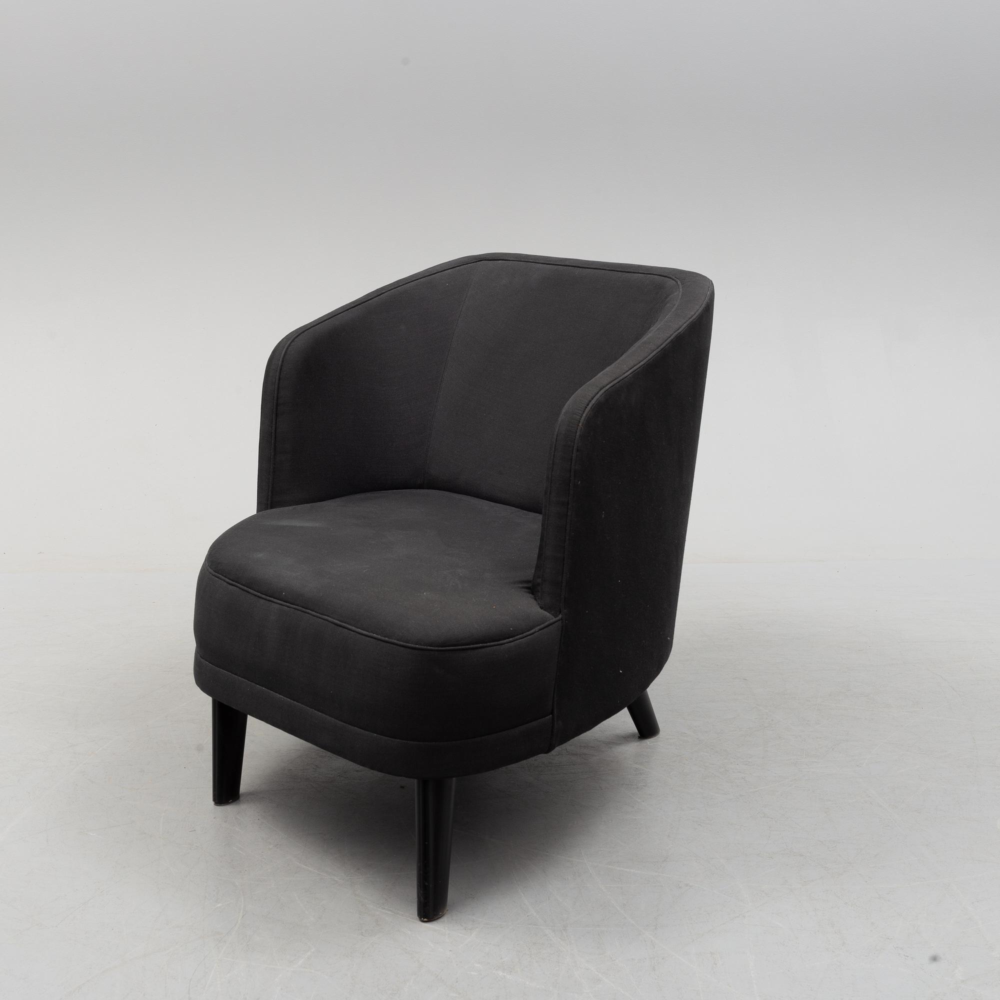 A Jonny Johansson upholstered sofa, Acne Studios, O.H. Sjögren, Tranås, Sweden 2010.