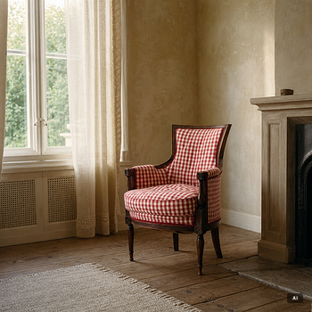 A Louis XVI armchair, France, late 18th century.