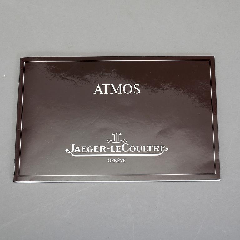 BORDSUR, "Atmos", Jaeger LeCoultre, Schweitz, 1900-talets andra hälft.