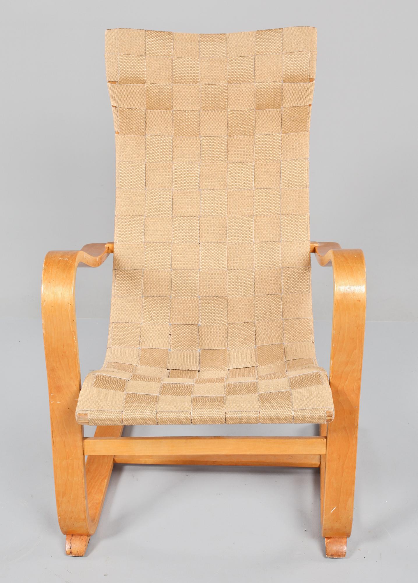 FÅTÖLJ, "Patronen", Gustaf Axel Berg, omkring 1900-talets mitt.