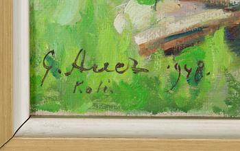 Grigor Auer, Lake view from Koli.