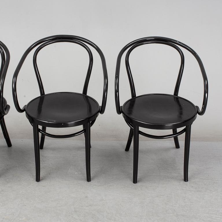 Four 'Epok' armchairs by IKEA.