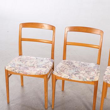 MATBORD SAMT FYRA STOLAR, Möbelfabriken Linden, Horda, 1960-tal.