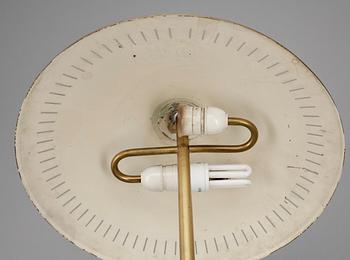 BORDSLAMPA, mässing, Lyfa, "B146", 1956.