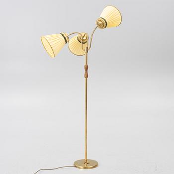 Floor lamp, mid-20th century.