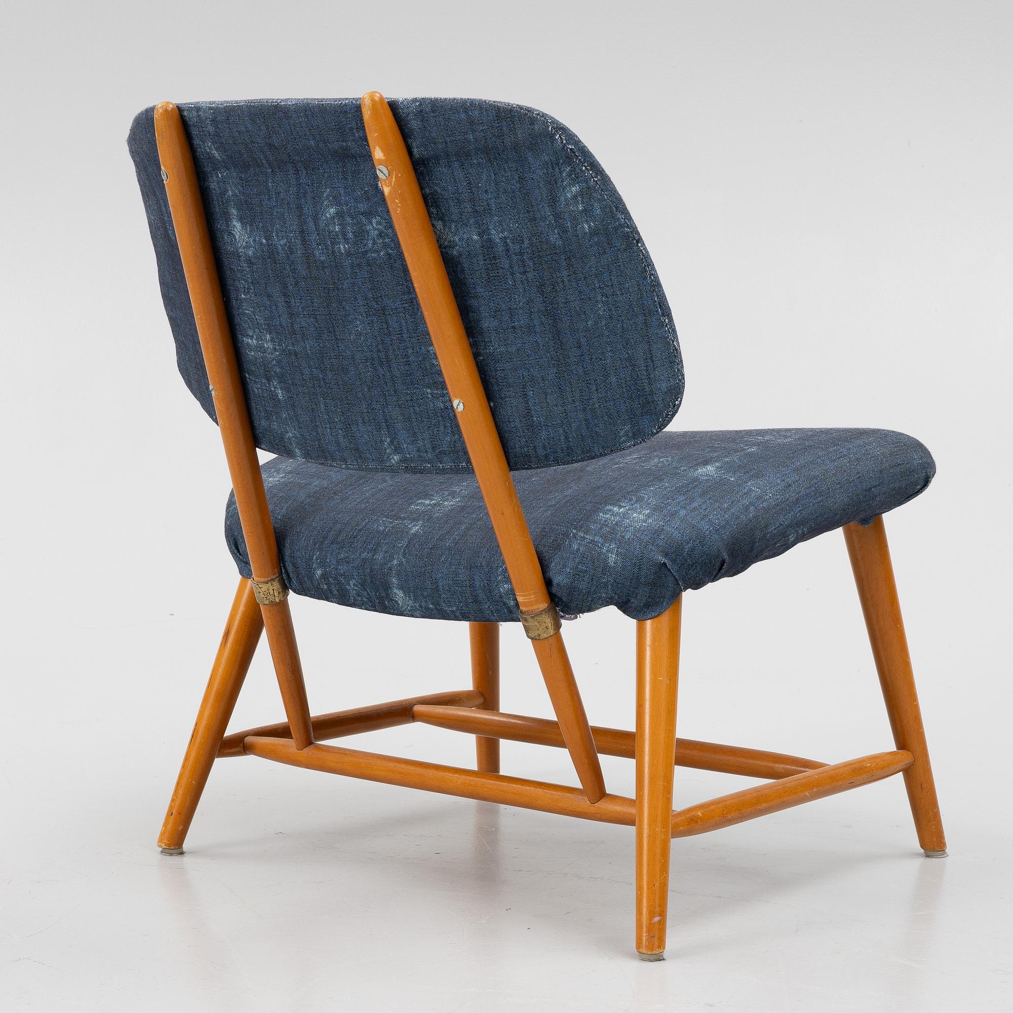 Alf Svensson, a 'TeVe' armchair, Bra Bohag, Studio Ljungs Industrier 1950s.