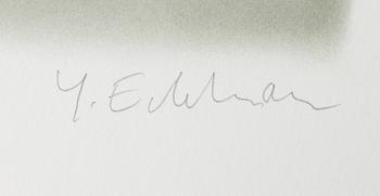 Yrjö Edelmann, "Stringed blue ocean".