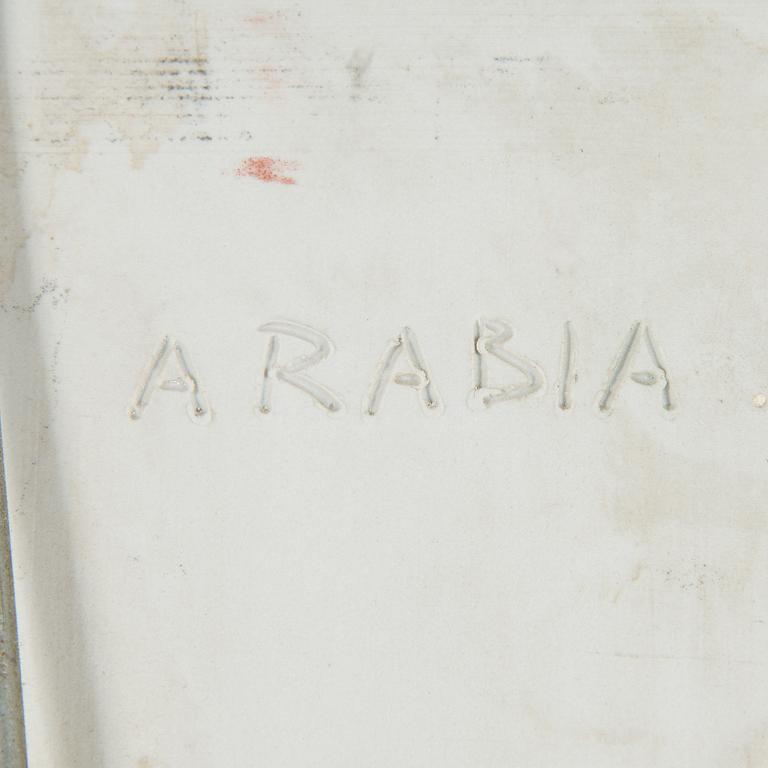 Toini Muona, relief, stengods, signerad  TM Arabia.