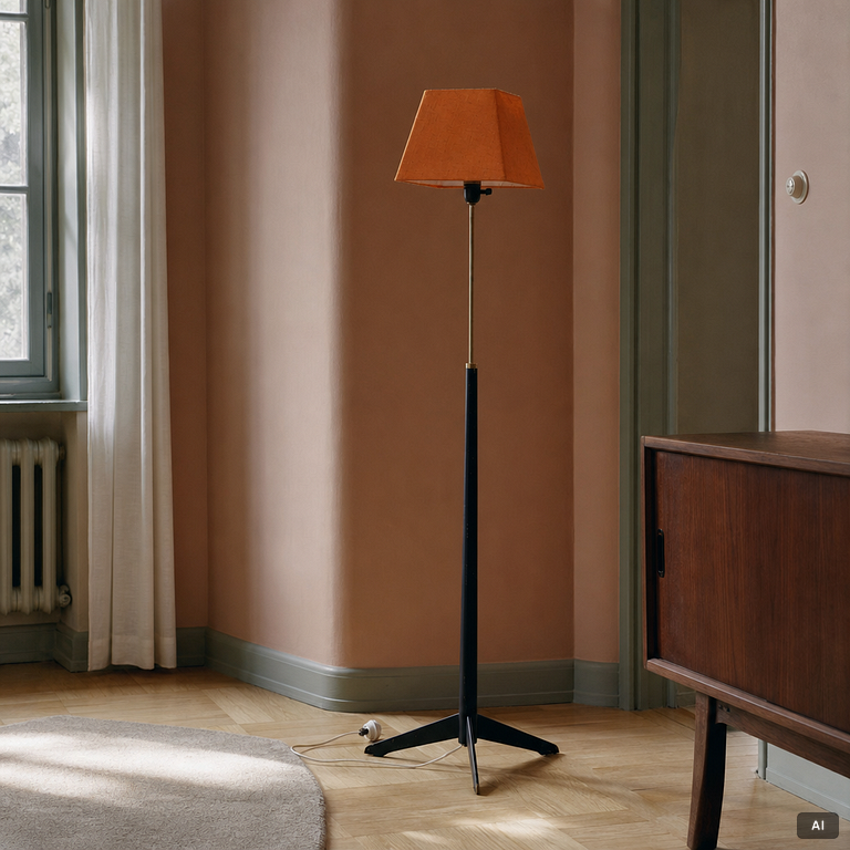 Bergboms, Floor lamp, model "G-34".