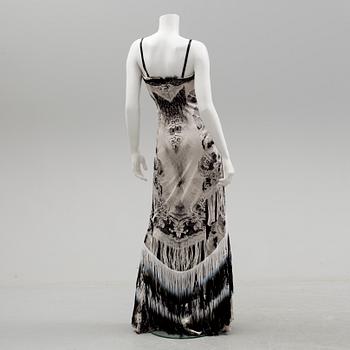 A Roberto Cavalli dress, Italian size 46.