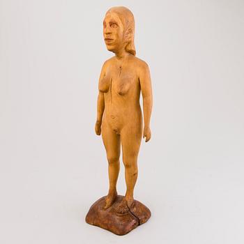 ALPO JAAKOLA, wooden sculpture, signed.