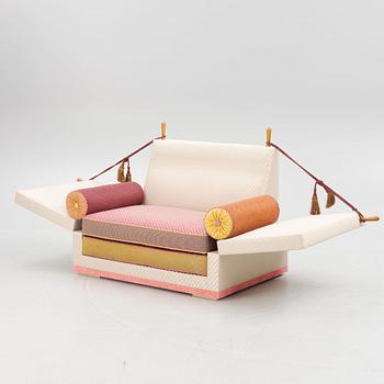 Ewa Alpsten, unique armchair, journeyman's test at Carl Malmsten Furniture Studies, 2010.