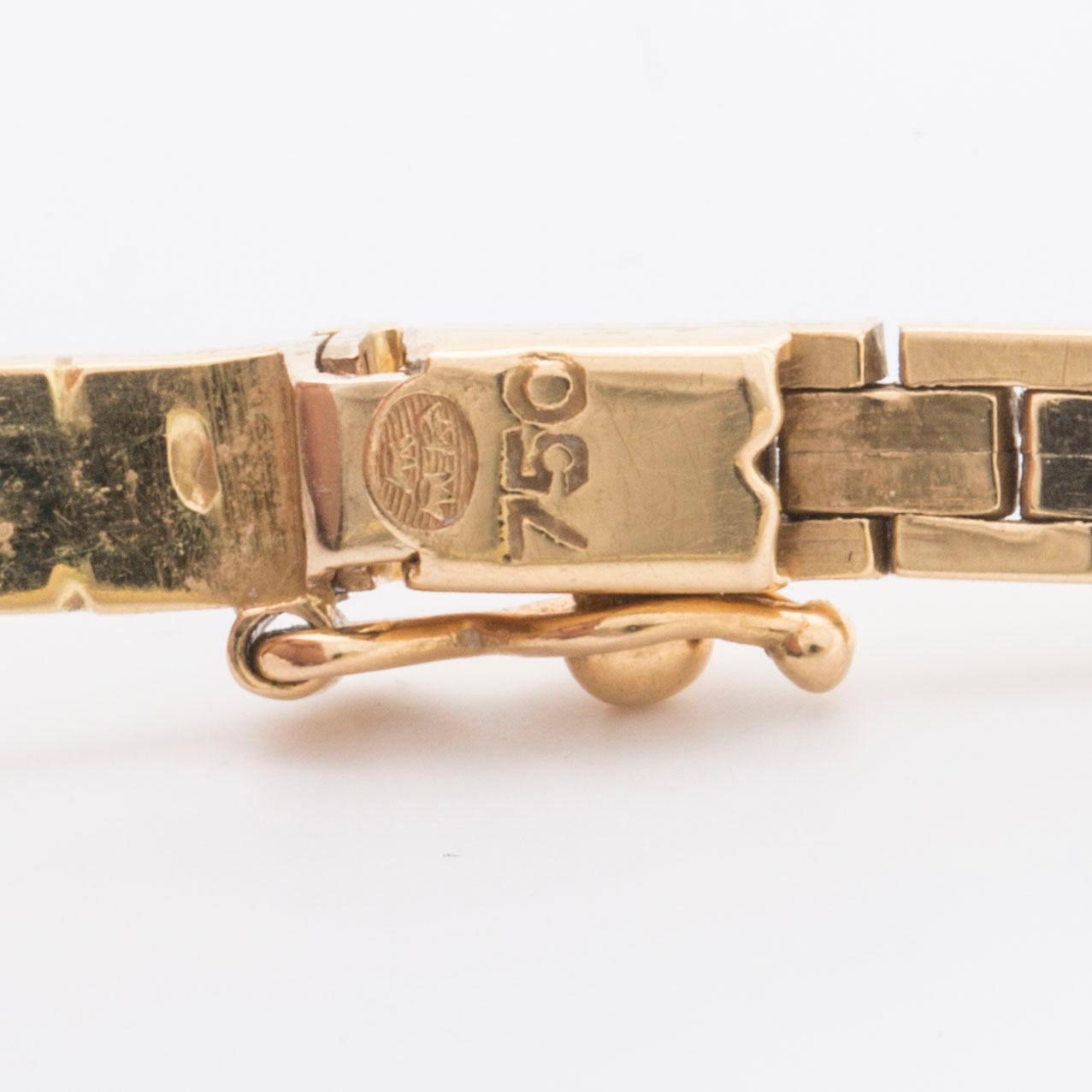 COLLIER, 18K guld, 26,9 g.
