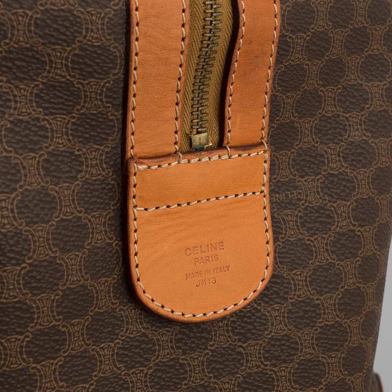 a CÉLINE "Macadam Boston 50" weekendbag.
