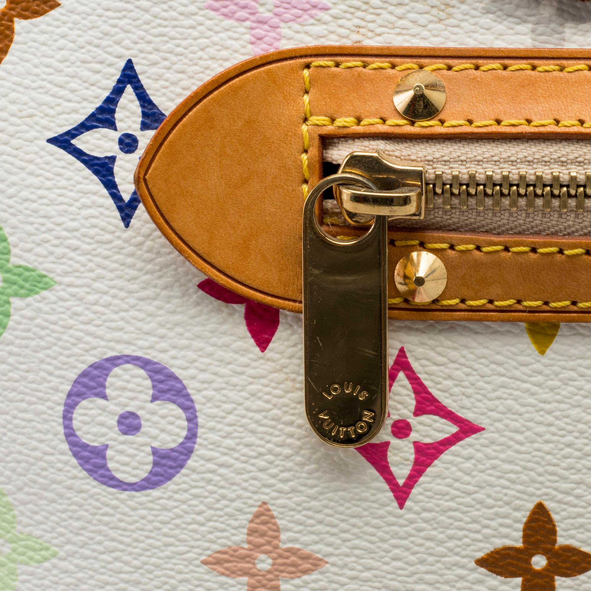 A LOUIS VUITTON ALMA BAG.