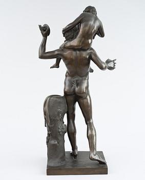 SKULPTUR, brons.  1800-talets slut.