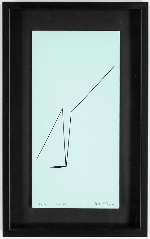 OLLE BAERTLING, färgserigrafi, 1967-68, signerad och numrerad 134/300.