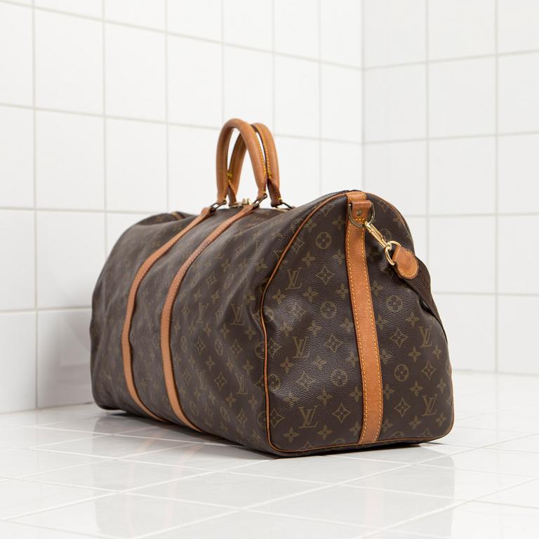 BAG / WEEKENDBAG, "Keepall 55 Bandoulière", Louis Vuitton.