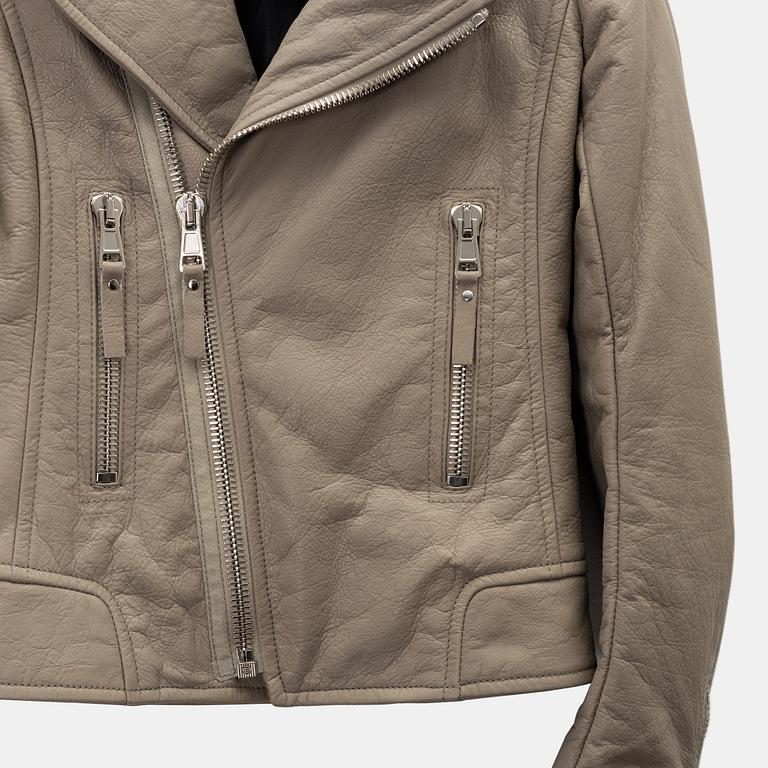 Balenciaga, a leather jacket, size 36.