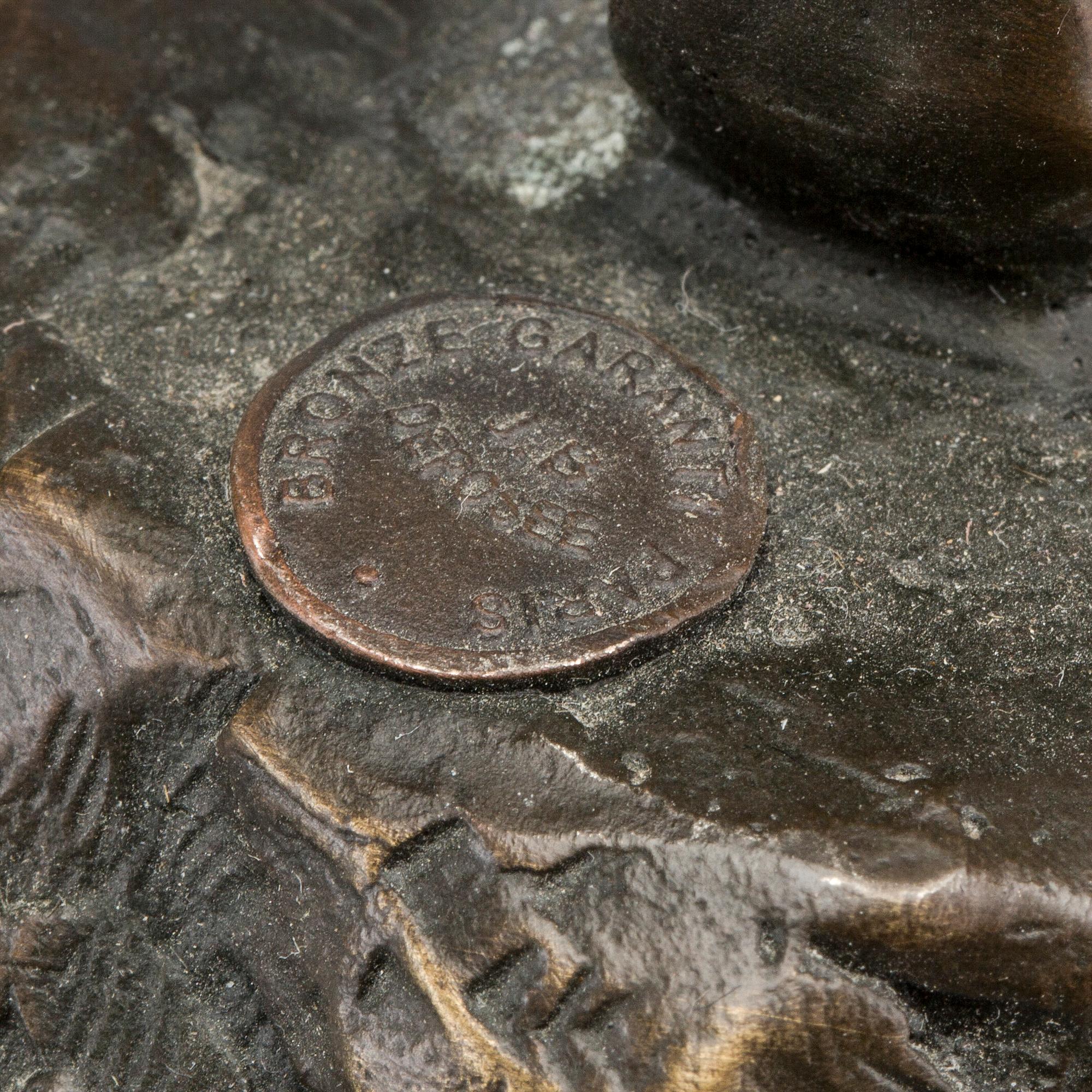 Pierre Le Faguays, after, sculpture, Woman with bow.