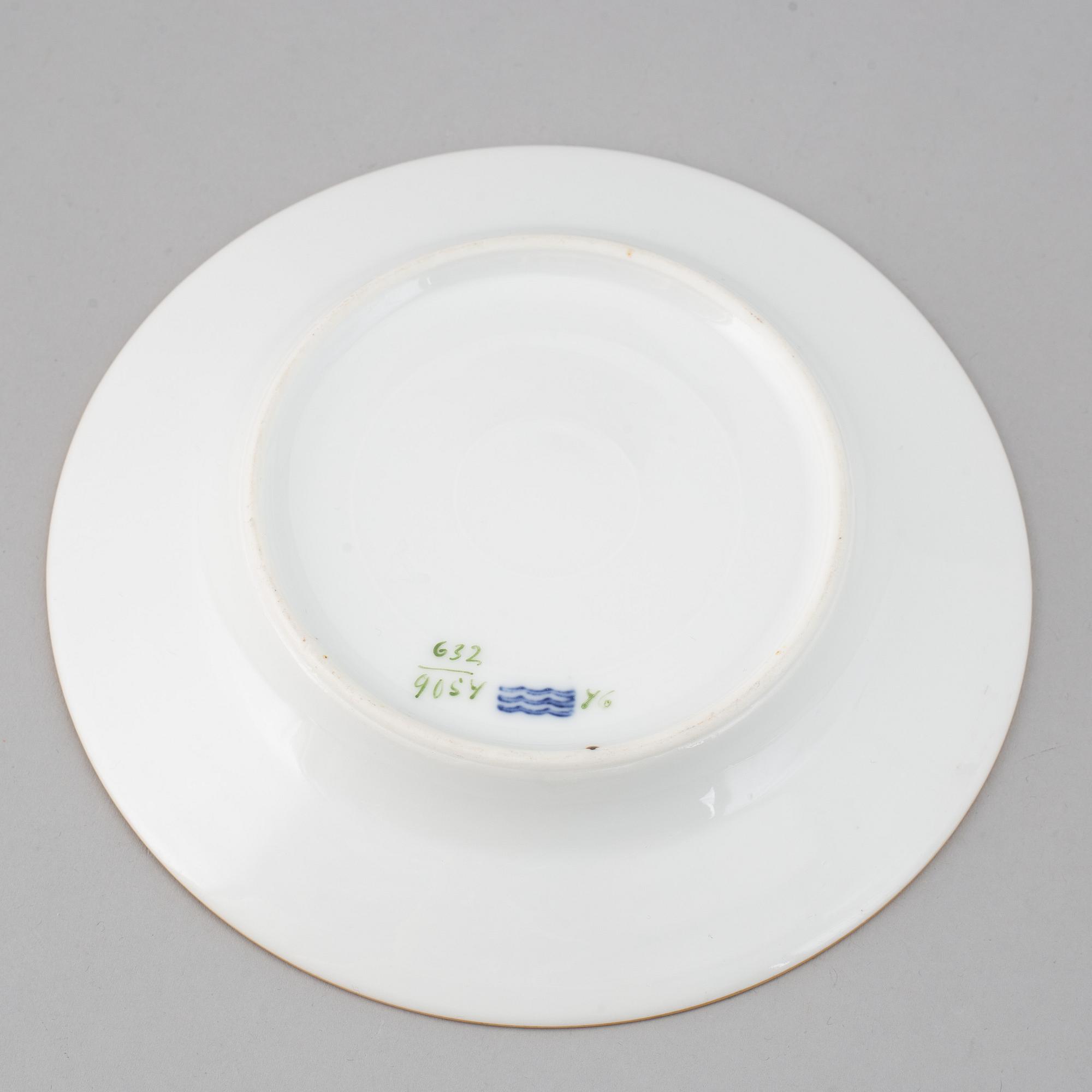 SERVIS, 111 delar, porslin. Royal Copenhagen, Danmark, omkring 1900.