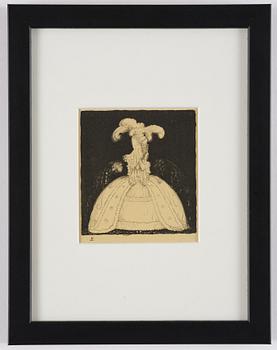 John Bauer, "Troll", de kompletta 10 osignerade litografierna ur sviten.