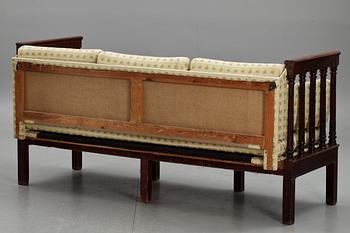 BANKETTSOFFA, england. 1800/1900-tal.