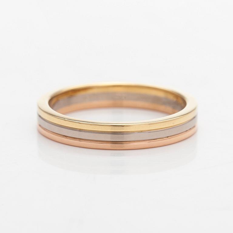 Cartier, ring, "Vendôme Louis Cartier", 18K trefärgsguld.