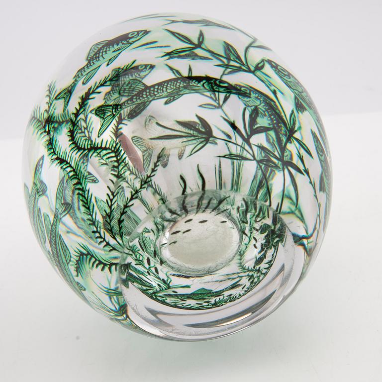 Edward Hald, vas graal signerad Orrefors 1948.