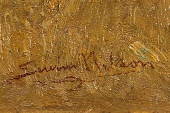 Severin Nilson, Farm, Halland.