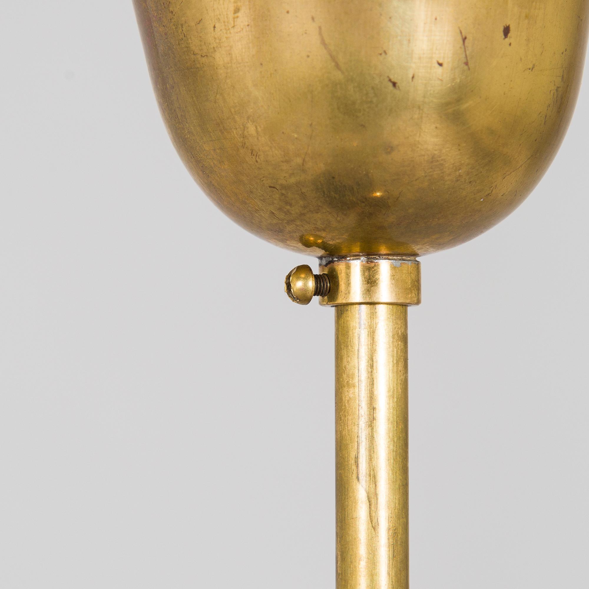 Paavo Tynell, a mid-20th century pendant light 'A1965',  for Taito.