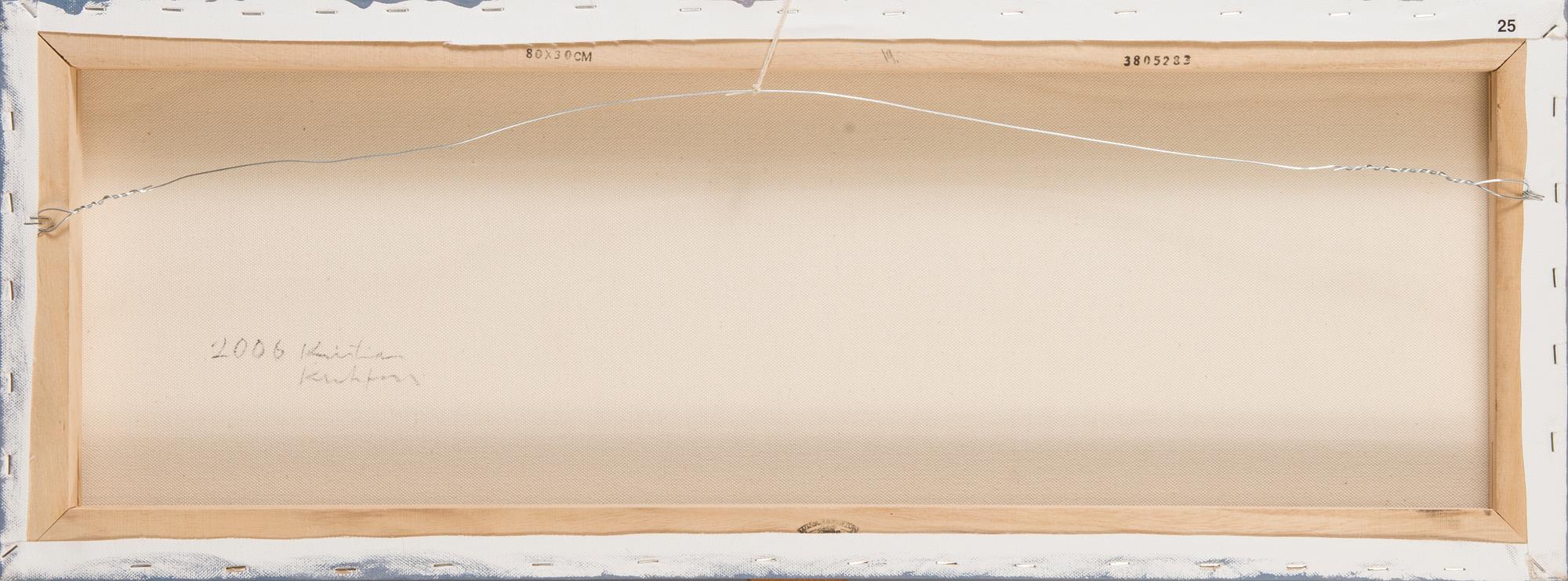 KRISTIAN KROKFORS, oil on canvas, signed and dated 2006.