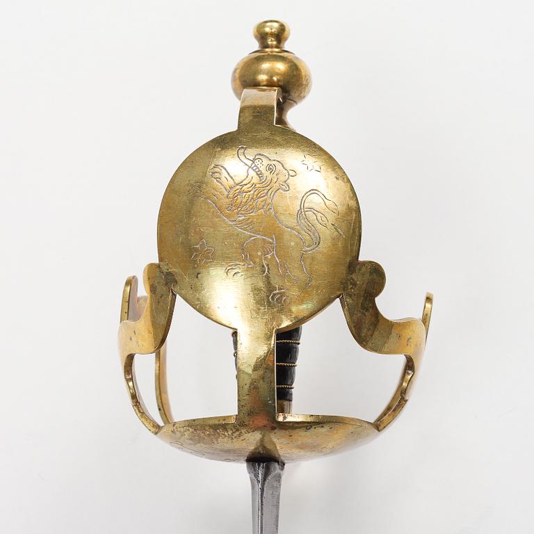 PALLASCH, svensk, m/1778 för Västgöta kvalleriregemente.