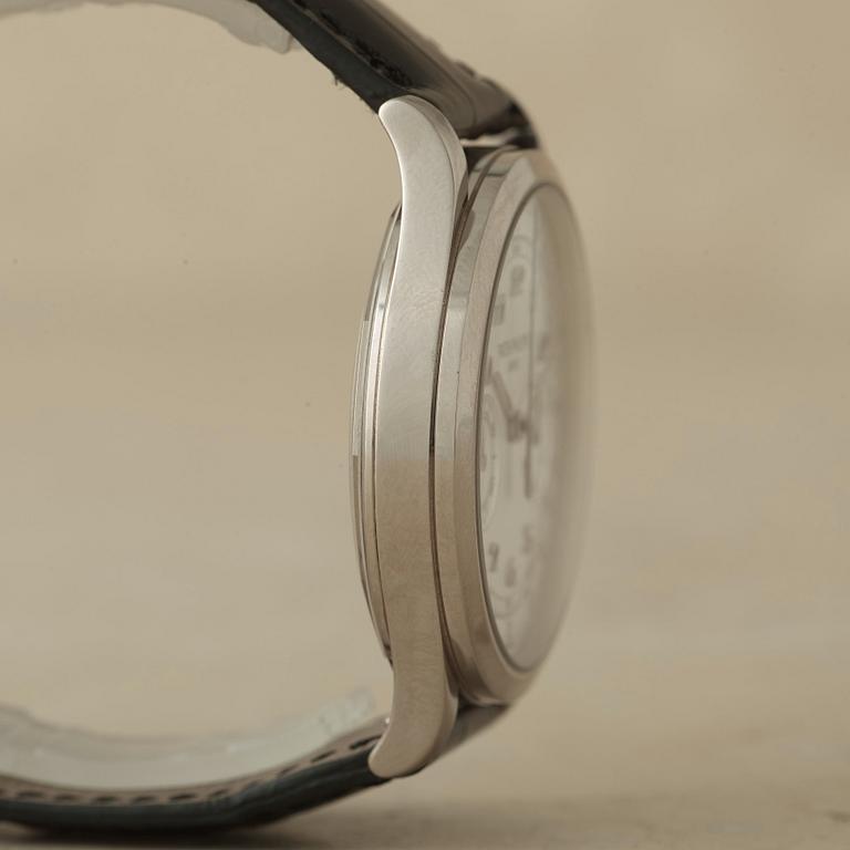 PATEK PHILIPPE, Geneve, chronograph, "Gradue pour 15 pulsations", wristwatch, 39,4 mm,