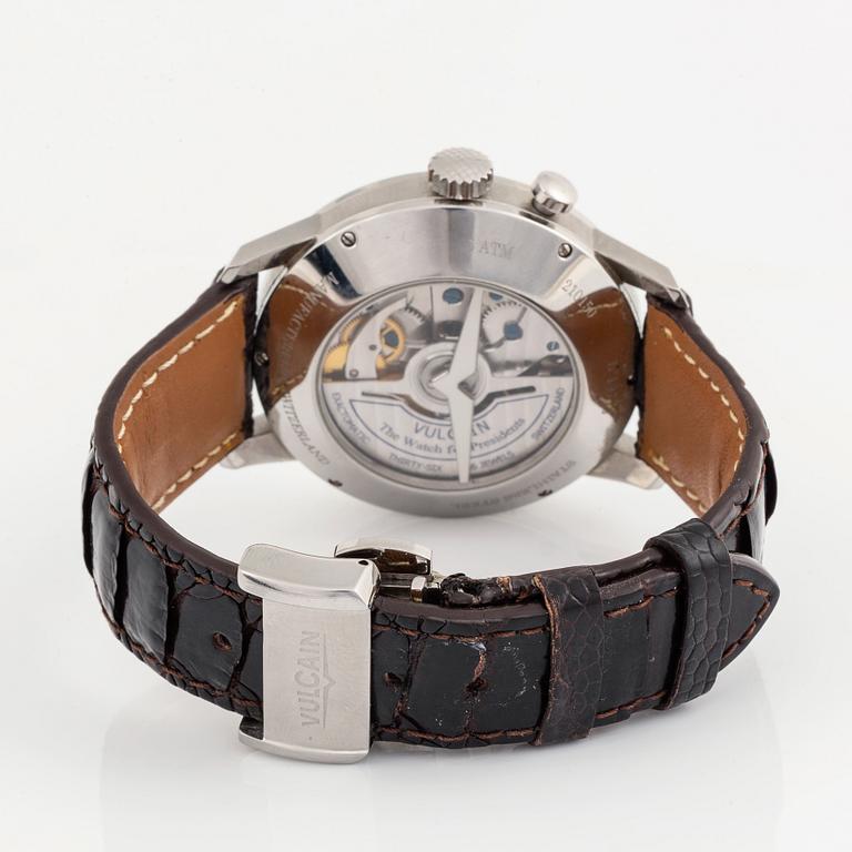 Vulcain, Cricket, 50s Presidents, wristwatch, 42 mm.