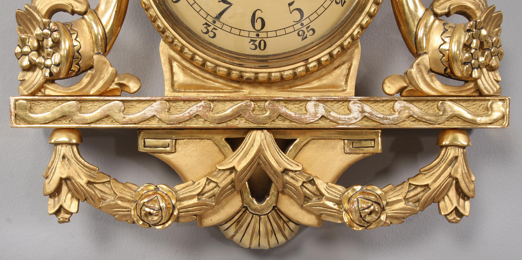 VÄGGUR, gustaviansk stil, 1900-tal.