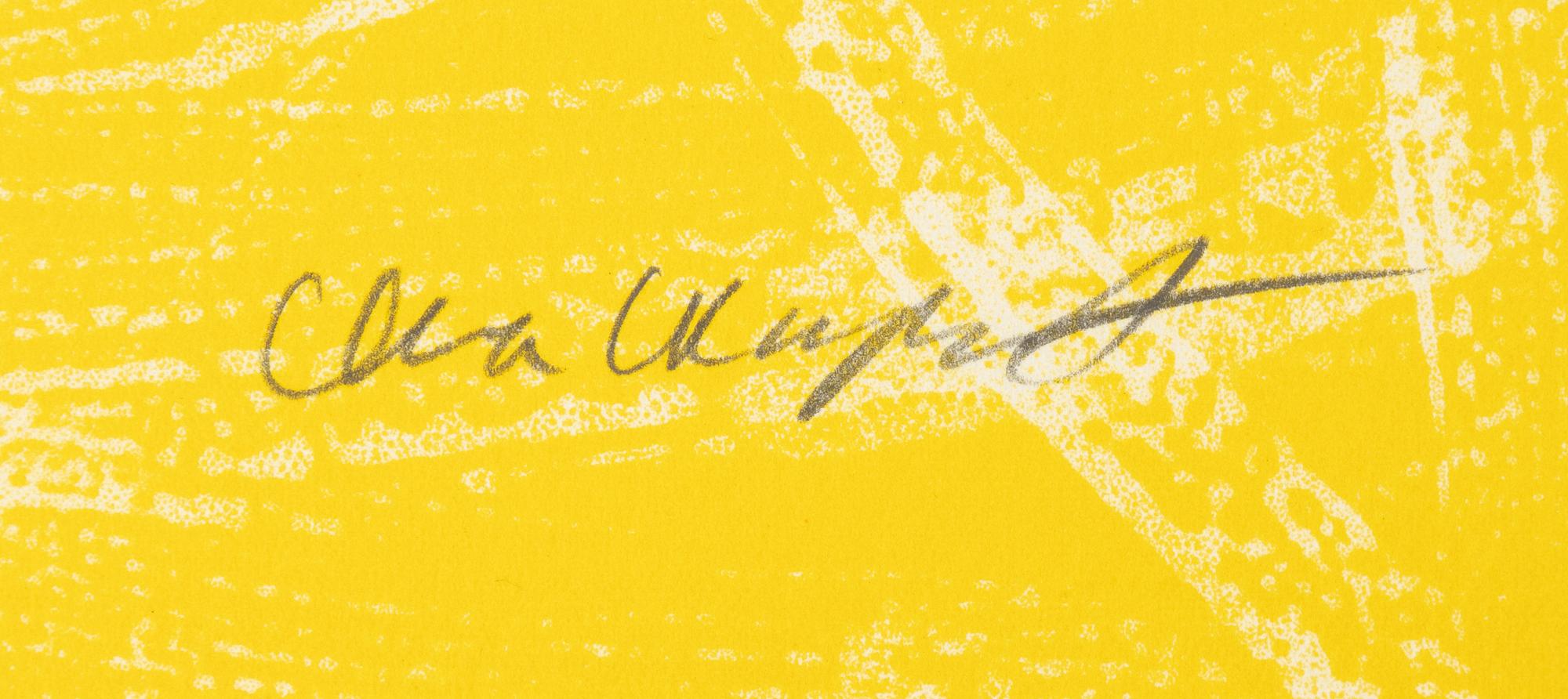 Lena Cronqvist, lithograph, signed and numbered LC 40/40.