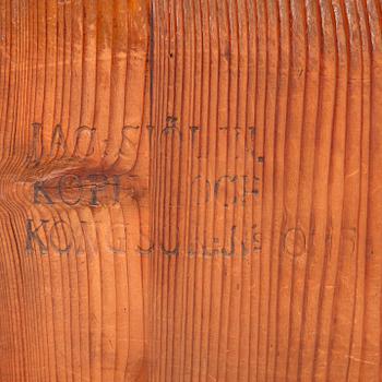 A Swedish tilt-top table by J Sjölin, master 1767.