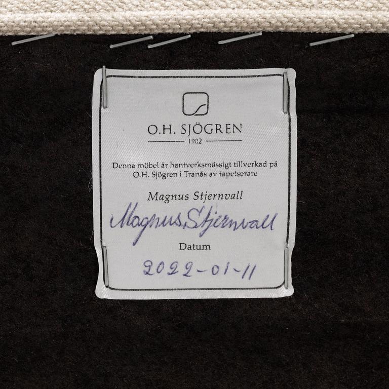 Carl Malmsten, armchair, "Jättepaddan", OH Sjögren, Tranås.
