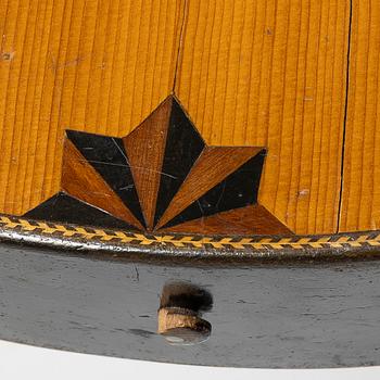 Acoustic guitar, "Wappengitarre", 19th century, Germany.