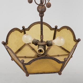 A CEILING LIGHT, first half of the 20th century.