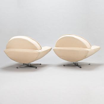 Johannes Andersen, Three-piece 1960's/70's 'Capri' sofa suite for Trensum Möbelfabrik.