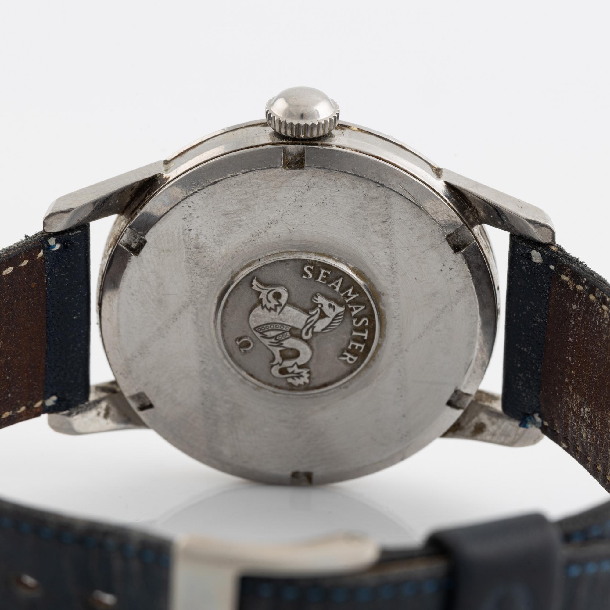 Omega, Seamaster, "Arabic Dial", wristwatch, 35 mm.