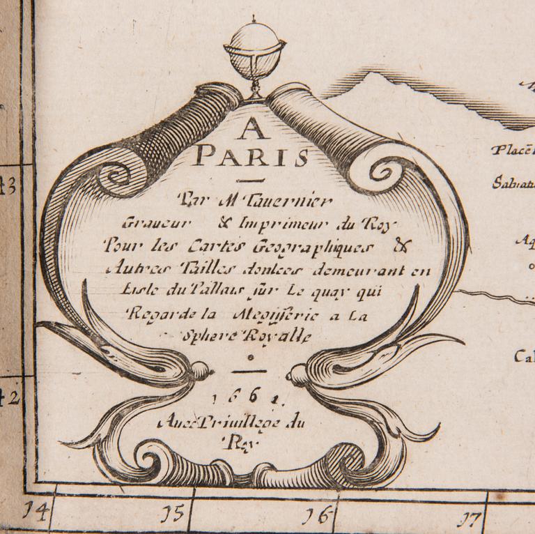 KARTA, kopparstick, 1600-tal.