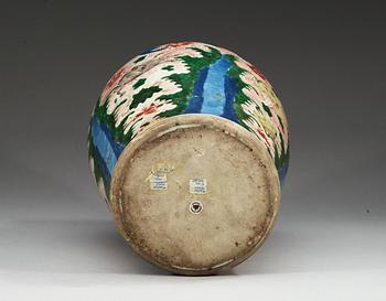 A Transitional doucai jar, 17th Century.