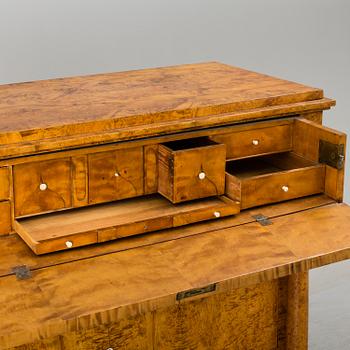 A swedish biedermeier chest of drawers. First half of the 19th century.