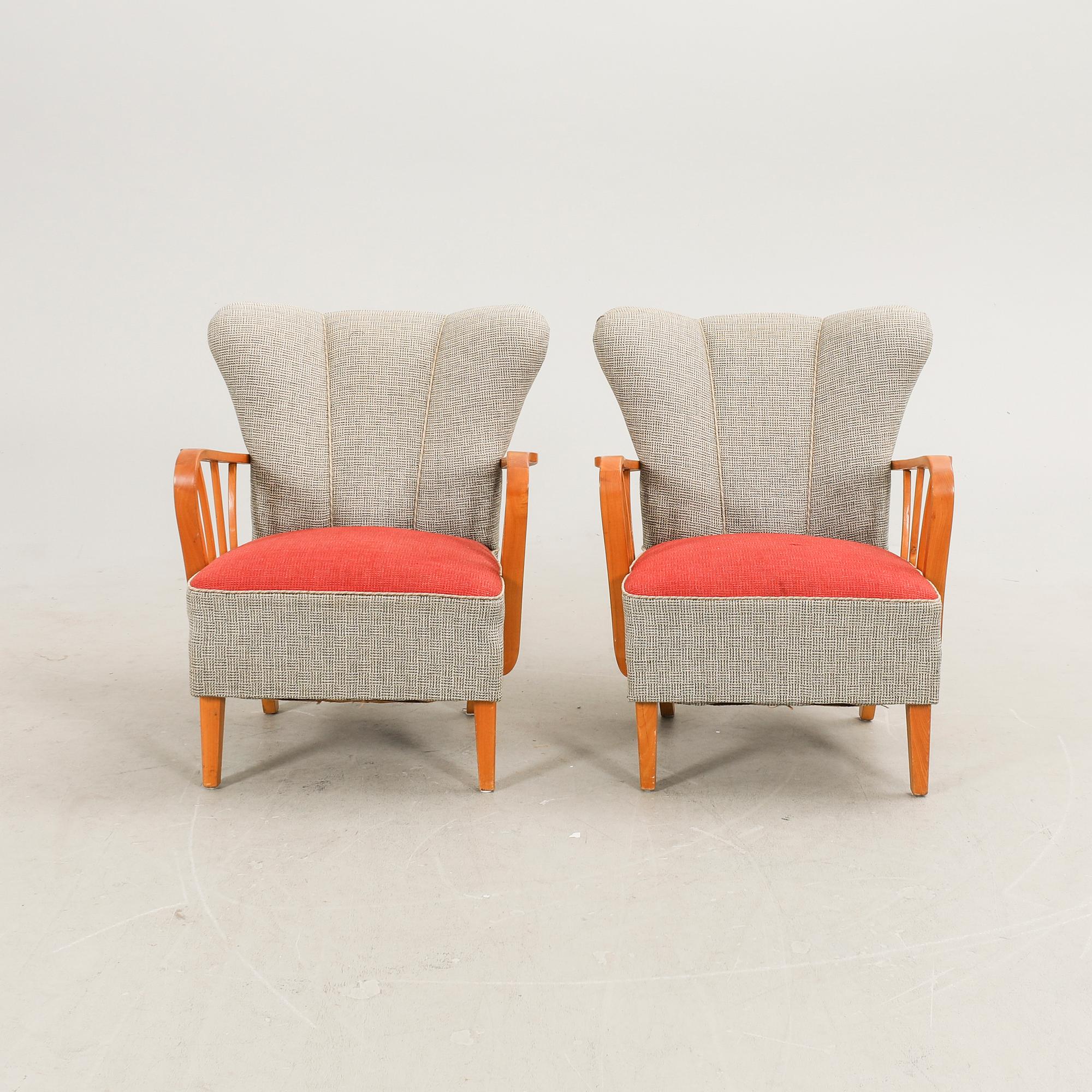 Fåtöljer ett par 1940-tal.