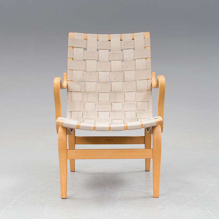 BRUNO MATHSSON, fåtölj, "Eva", Firma Karl Mathsson, 1969.